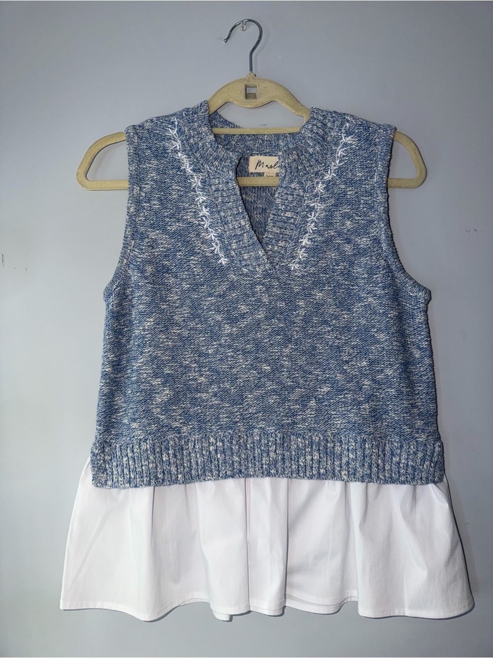 Marled blouse